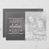 De bord Geïnspireerde Kaart van Valentijn van de (Voorkant / Achterkant)