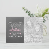 De bord Geïnspireerde Kaart van Valentijn van de (Staand voorkant)