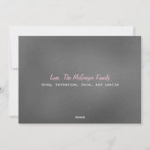 De bord Geïnspireerde Kaart van Valentijn van de (Achterkant)