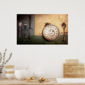 De Bord liep weg met de Lepel Poster (Keuken)