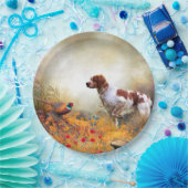 De Borden van het spaniel van Brittany Papieren Bordje (Feest)