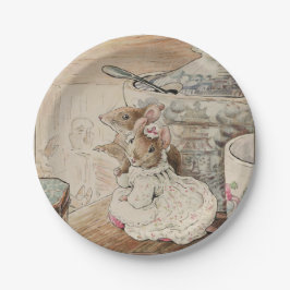 De Borden van muistapier Papieren Bordje