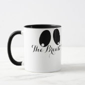 De borstmaaltijd in de stad mok (Links)