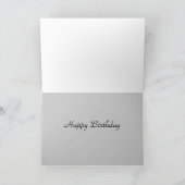 De bos kaart van de kattenverjaardag (Binnen)