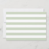 De bos Uitnodiging van de Verjaardag van Vrienden (Achterkant)