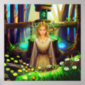 De bosheks poster (Voorkant)