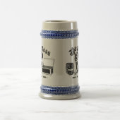 De Boss 1900 man  Cigar Advertisement Art Bierpul (Center)