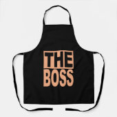 De Boss Aprons Schort (Voorkant)
