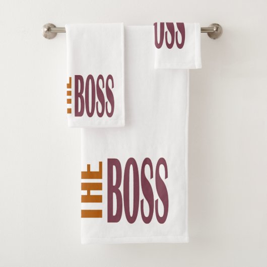 DE BOSS BAD HANDDOEK (Insitu)
