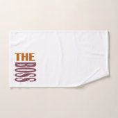 DE BOSS BAD HANDDOEK (Handdoek)