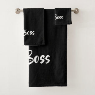DE BOSS BAD HANDDOEK
