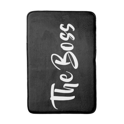 DE BOSS BADMAT (Voorkant Verticaal)