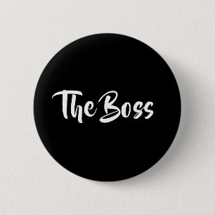 DE BOSS-BUTTON RONDE BUTTON 5,7 CM