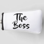 DE BOSS GOLFHEADCOVER (Voorkant)
