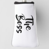 DE BOSS GOLFHEADCOVER (Draai 90)