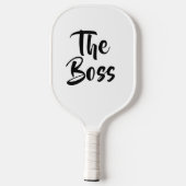 DE BOSS PICKLEBALL PADDLE (Achterkant)