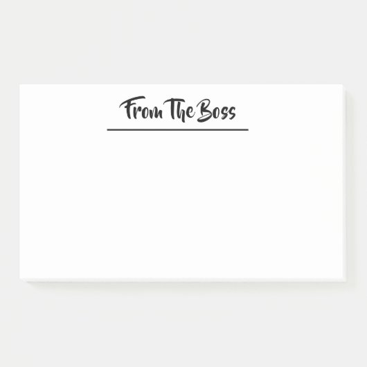 DE BOSS POST-IT® NOTES (Voorkant)