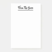 DE BOSS POST-IT® NOTES (Voorkant)