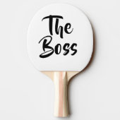 DE BOSS TAFELTENNISBATJE (Achterkant)