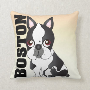 De Boston Terrier Pillow Kussen