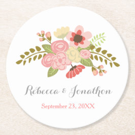 De botanische Onderzetters van het Document van de