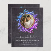 De botanische QR-code van de begroting laat foto s (Voorkant / Achterkant)