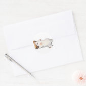 De botdief (hamster) Stickers (Envelop)