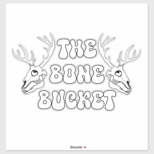 De botemmer sticker (Vel)