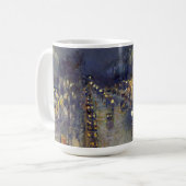 De Boulevard Montmartre in Night Pissarro Koffiemok (Voorkant links)