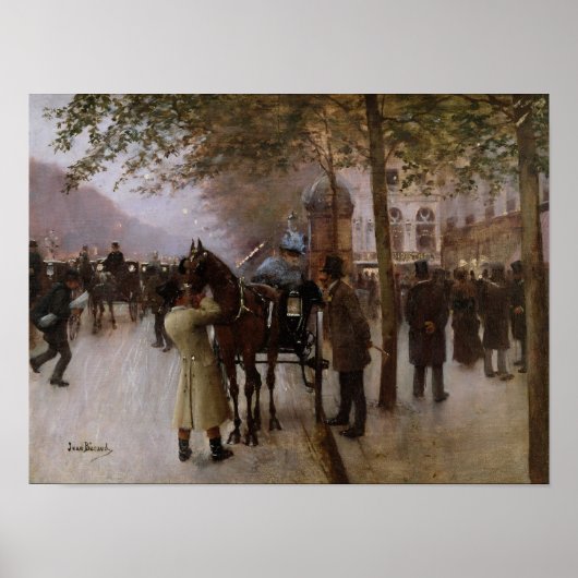 De Boulevards, Evening voor de Poster (Voorkant)