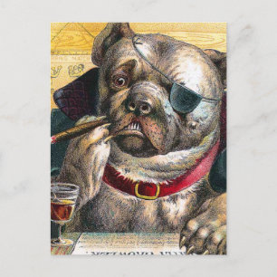 De Bouncer Dog Briefkaart