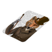 De Bounder Fox Print Magneet (Linkerzijde)