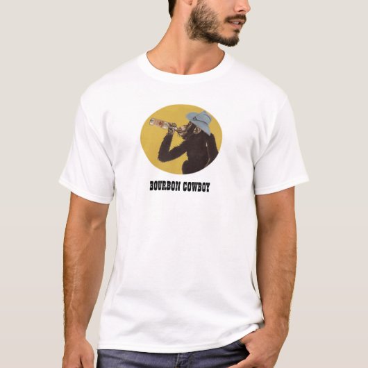 DE BOURBON COWBOY T-SHIRT (Voorkant)