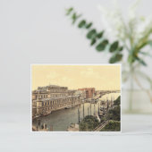 De bourse en de haven, Konigsberg, Oost-Pruisen, G Briefkaart (Staand voorkant)