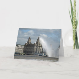 De Bouw van de lever - Liverpool Kaart