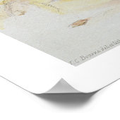 De bouw van de resterende muur nabij Park Street,  Poster (Hoek)