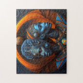 De bouwers: moeder en dochter legpuzzel (Verticaal)