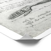 De bovenbouw, Leonardo da Vinci Poster (Hoek)