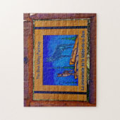 De Bow Valley Parkway Banff. Legpuzzel (Verticaal)