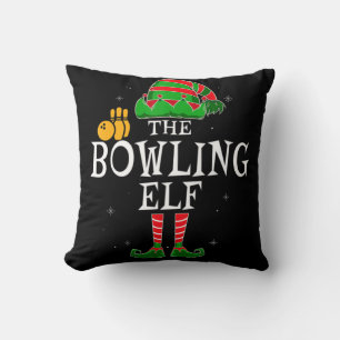 De Bowling Elf Group komt overeen met de kerstbal  Kussen