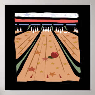 De Bowling Lanes Poster