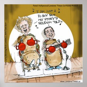 De Boxer is maar een po-jongen uit het Poster van