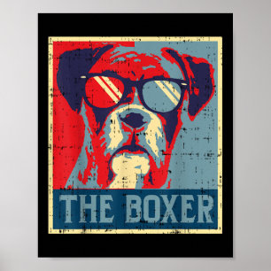 De Boxer Obama Poster Dier Pet Dog Love