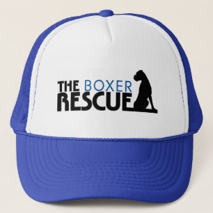 De Boxer Rescue Logo Trucker Hat Trucker Pet