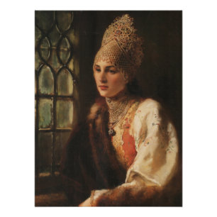 De Boyarina Glanzende Poster Perfect Poster