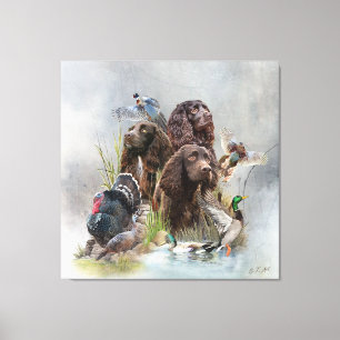 De Boykin Spaniël Canvas Afdruk