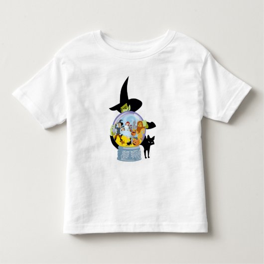 De Boze Heks Kristallen Bal Halloween Kinder Shirts (Voorkant)