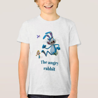 De boze konijn Tri-Blend shirt
