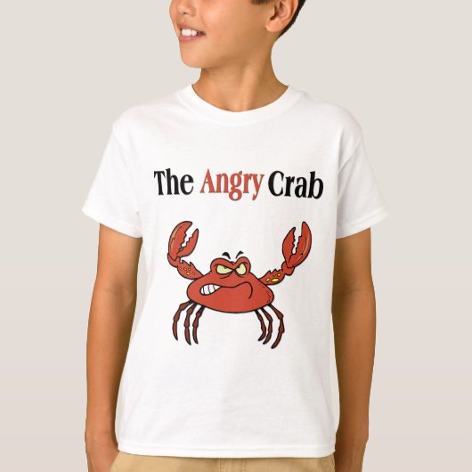 De boze krab t-shirt (Voorkant)