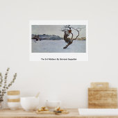 De boze moeders van Giovanni Segantini Poster (Keuken)